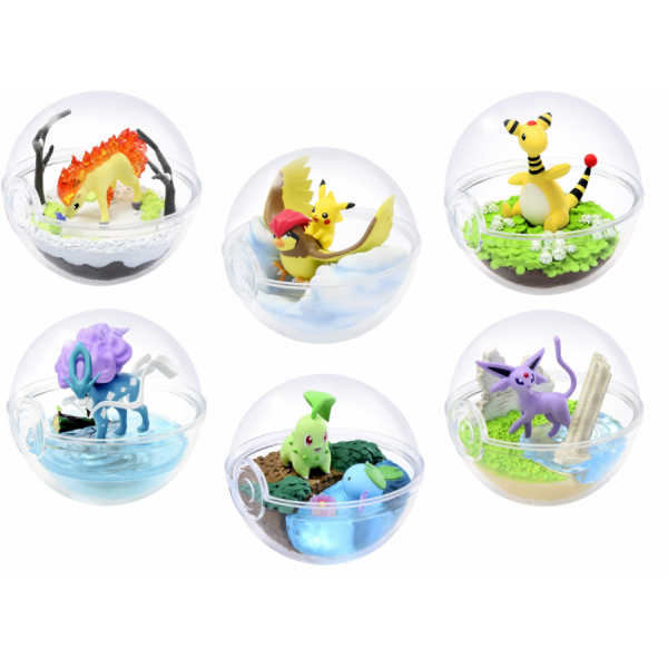 Authentic Pokemon figures re-ment Terrarium collection 5